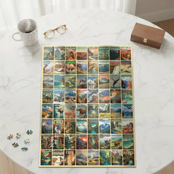 National Parks 1000 Piece Jigsaw Puzzle Final Piece (ONLINE ORDER ONLY)