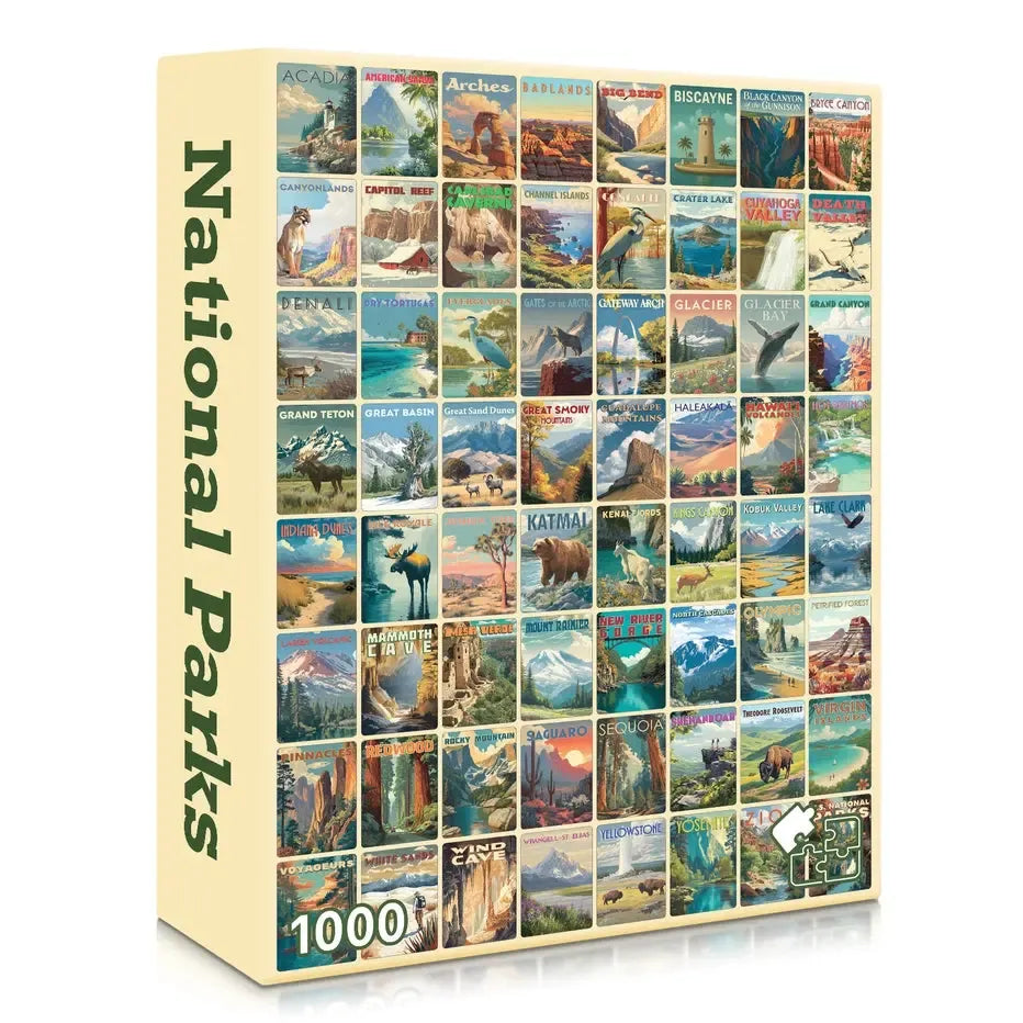 National Parks 1000 Piece Jigsaw Puzzle Final Piece (ONLINE ORDER ONLY)