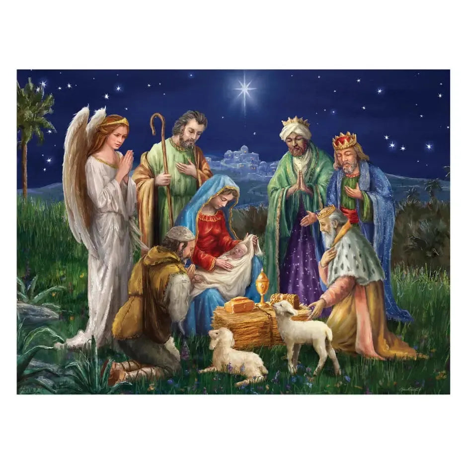 Nativity 500 Piece Soft Touch Jigsaw Puzzle Crown Point (ONLINE ORDER ONLY)