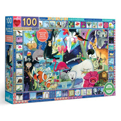 Natural Science 100 Piece Jigsaw Puzzle eeBoo (ONLINE ORDER ONLY)