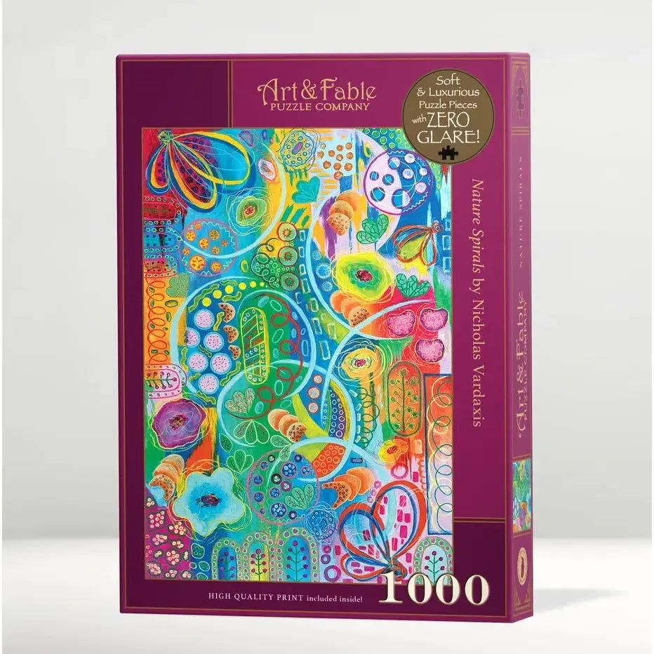 Nature Spirals 1000 Piece Premium Jigsaw Puzzle Art & Fable (ONLINE ORDER ONLY)