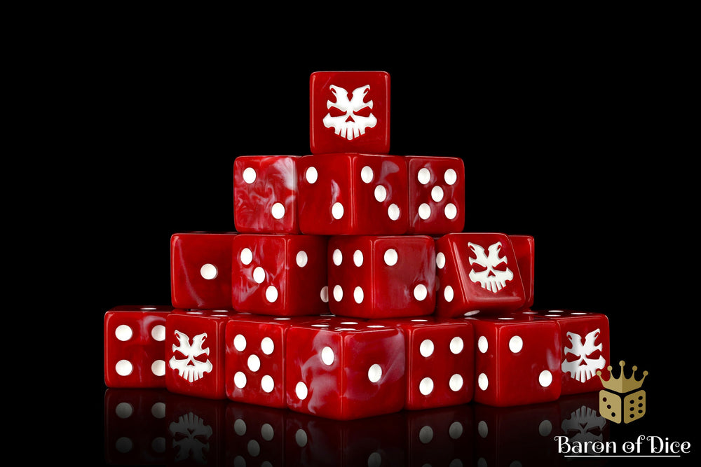 Red Butcher Dice (ONLINE ORDER ONLY)