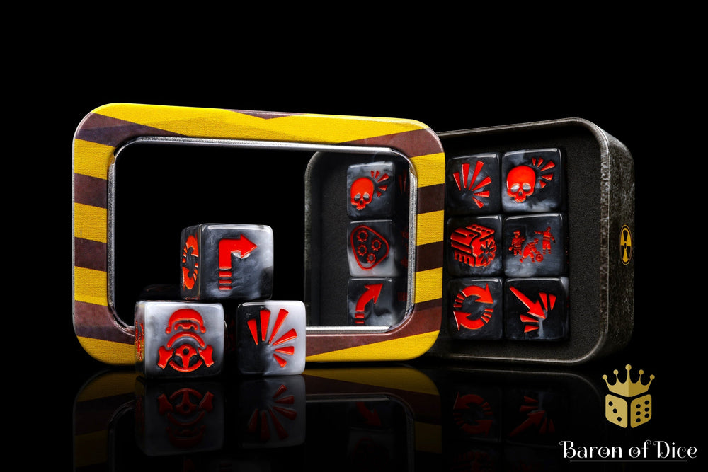 Smoke Vehicle Damage Dice - Underhive Compatible (ONLINE ORDER ONLY)
