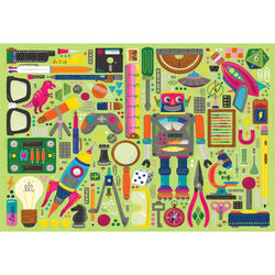 Nerdy Junk Drawer 100 Large Piece Jigsaw Puzzle Cobble Hill (ONLINE ORDER ONLY)