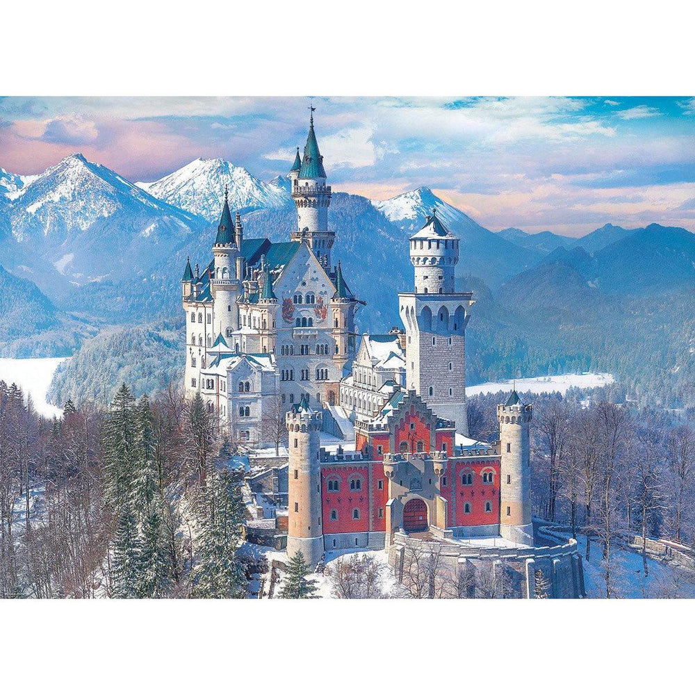 Neuschwanstein Castle in Winter 1000 Piece Jigsaw Puzzle Eurographics (ONLINE ORDER ONLY)