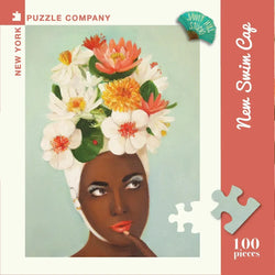 New Swim Cap by Janet Hill 100 Piece Mini Jigsaw Puzzle NYPC (ONLINE ORDER ONLY)