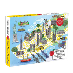 New York City Map 1000 Piece Jigsaw Puzzle Galison (ONLINE ORDER ONLY)