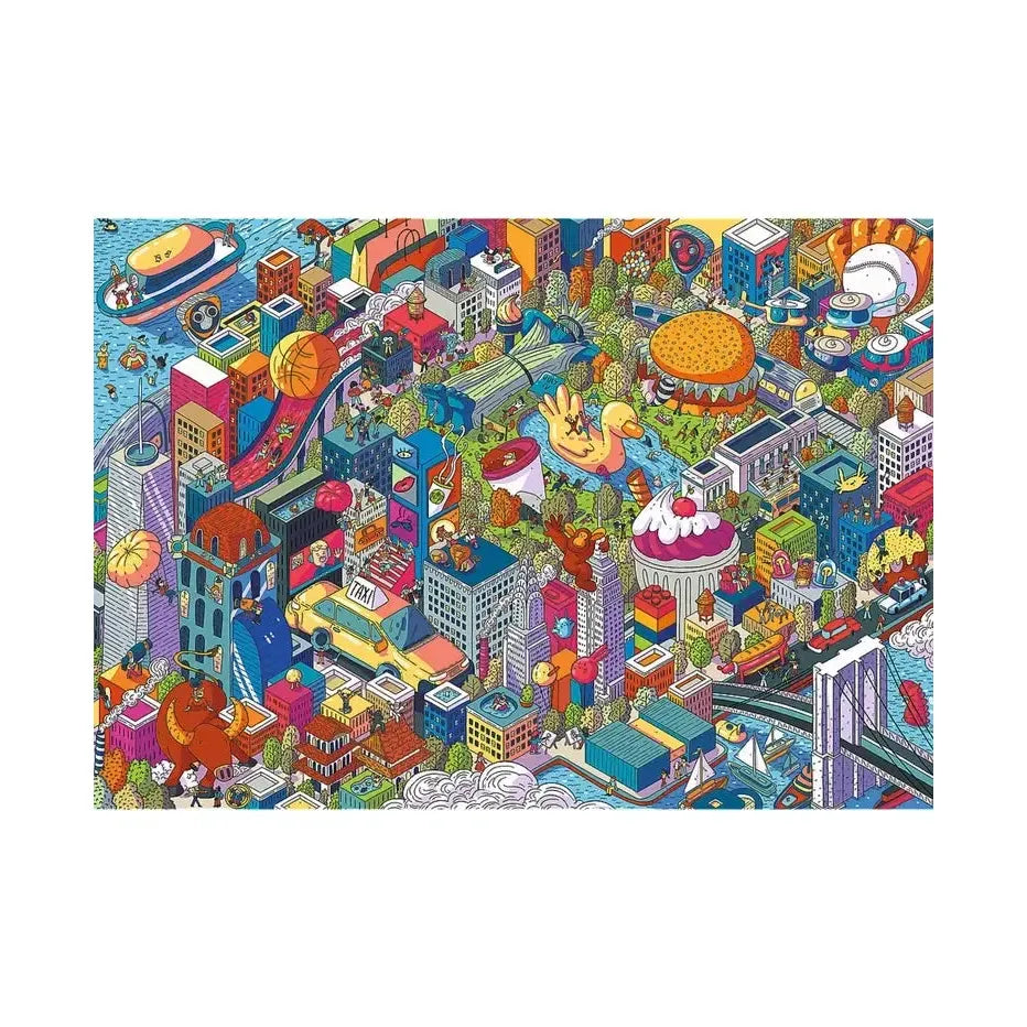 New York "Imaginary Cities" 1000 Piece Jigsaw Puzzle Trefl (ONLINE ORDER ONLY)