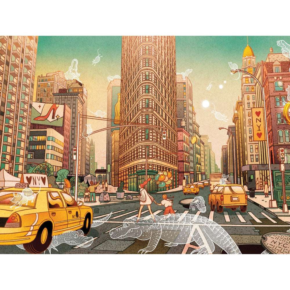 New York Underdogs by Victo Ngai 750 Piece Jigsaw Puzzle NYPC (ONLINE ORDER ONLY)
