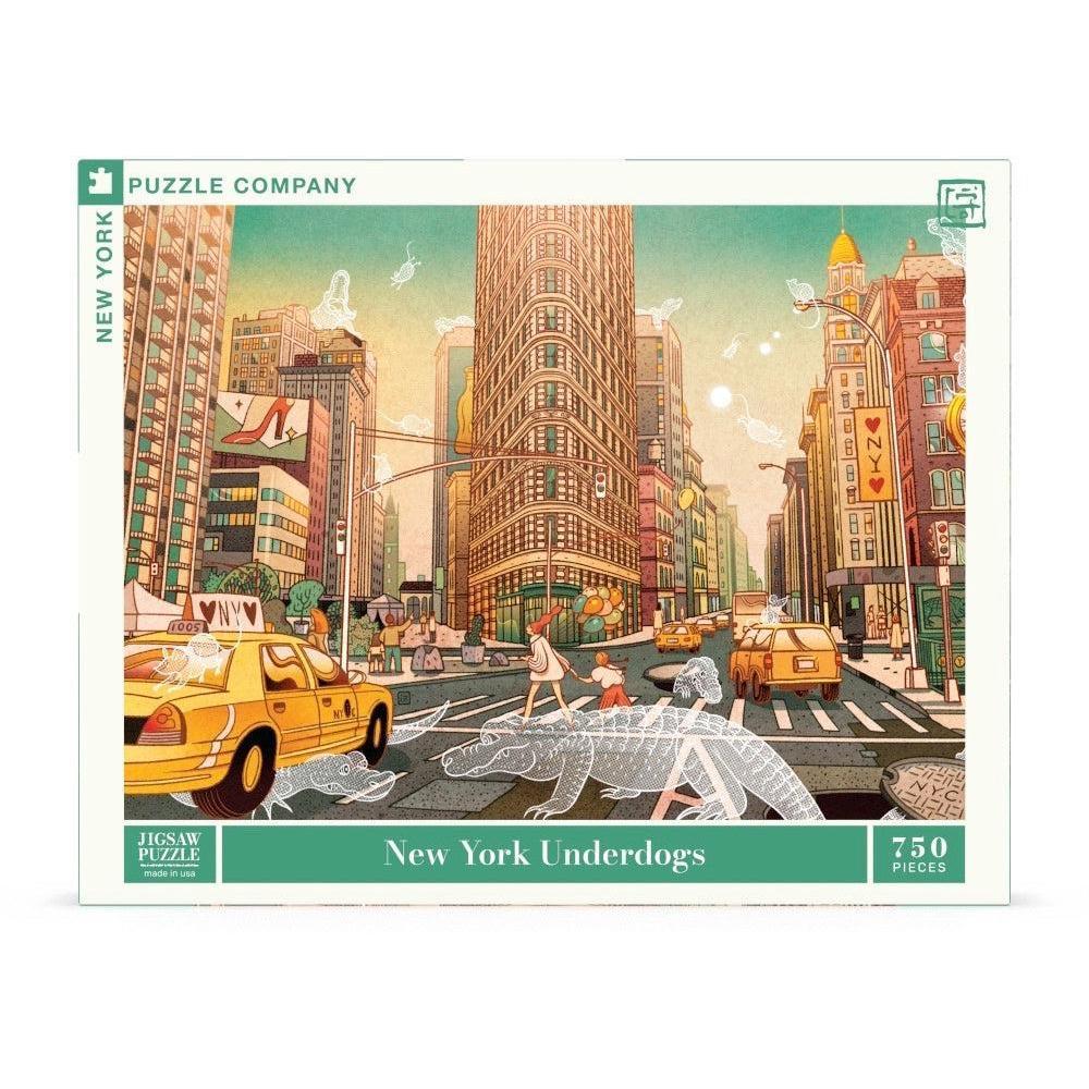 New York Underdogs by Victo Ngai 750 Piece Jigsaw Puzzle NYPC (ONLINE ORDER ONLY)