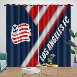 New England Revolution Curtains Blackout Window Drapes Room Decoration (Online Order Only)