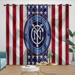 New York City FC Curtains Blackout Window Drapes Room Decoration (Online Order Only)
