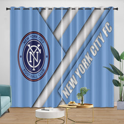 New York City FC Curtains Blackout Window Drapes Room Decoration (Online Order Only)