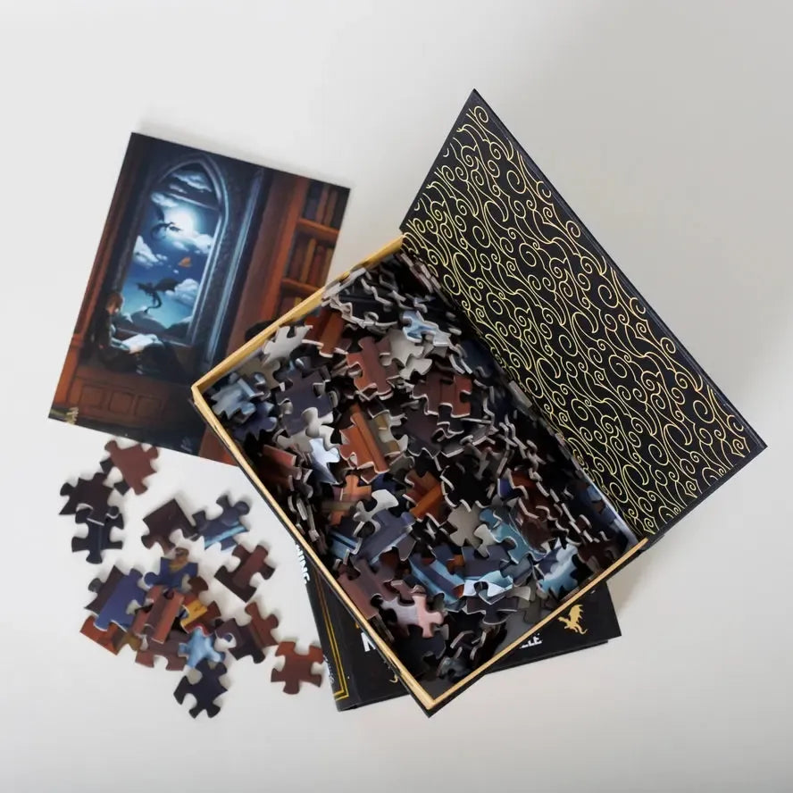 Night in the Archives "Empyrean Series" 250 Piece Jigsaw Puzzle KOT (ONLINE ORDER ONLY)