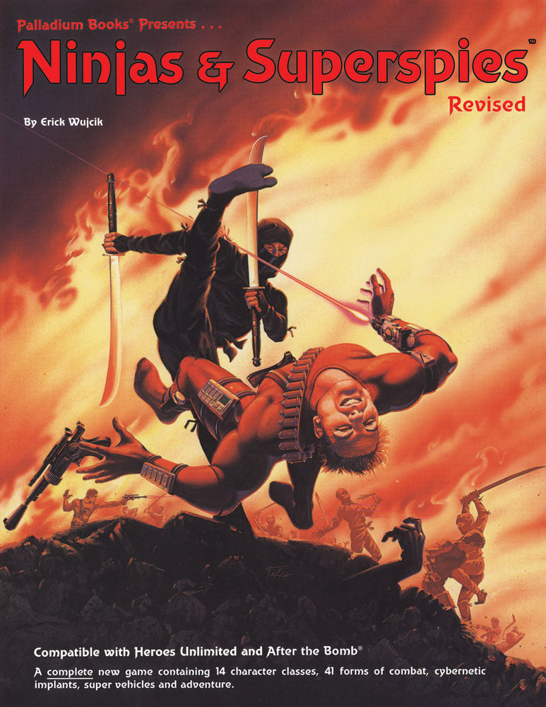 Ninjas and Superspies RPG (Hardcover) (ONLINE ORDER ONLY)