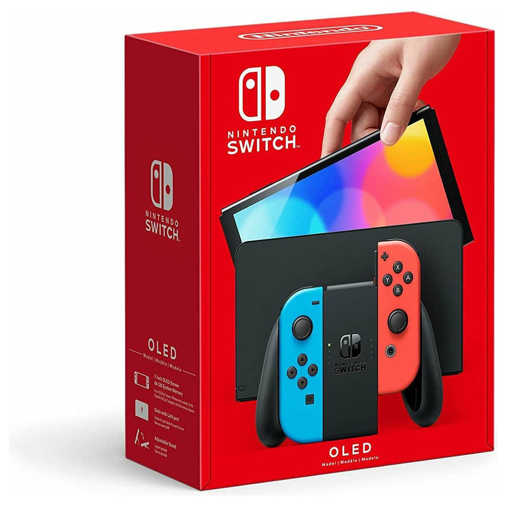 Nintendo Switch OLED With Blue And Red Joy-Con Nintendo Switch (Online Order Only)