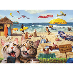 No Cats Allowed 300 Large Piece 3D Lenticular Jigsaw Puzzle Eurographics (ONLINE ORDER ONLY)