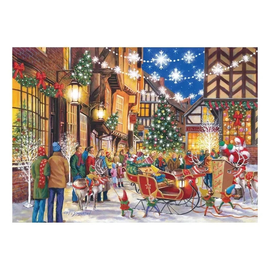 No. 20 Santa Switch On 500 Piece Jigsaw Puzzle HOP (ONLINE ORDER ONLY)