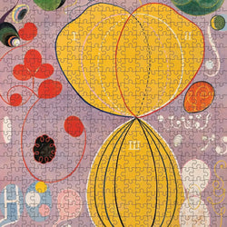 No. 7 Adulthood by Hilma af Klint 500 Piece Jigsaw Puzzle Pomegranate (ONLINE ORDER ONLY)