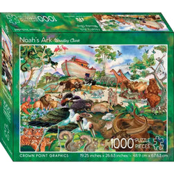 Noah's Ark 1000 Piece Soft Touch Jigsaw Puzzle Crown Point (ONLINE ORDER ONLY)