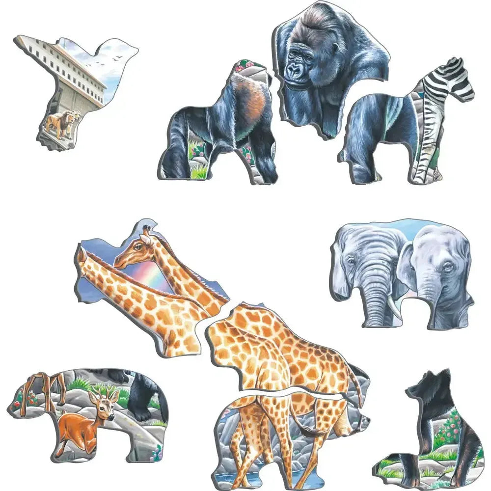Noah's Ark Animals 53 Piece Tray Jigsaw Puzzle Larsen (ONLINE ORDER ONLY)