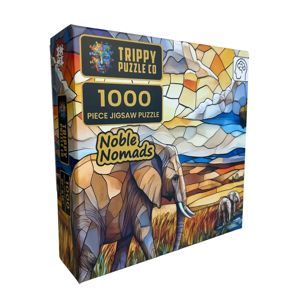Noble Nomads 1000 Piece Jigsaw Puzzle Trippy (ONLINE ORDER ONLY)
