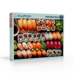Nom Nom Nom Sushi 1000 Piece Jigsaw Puzzle Snappy (ONLINE ORDER ONLY)