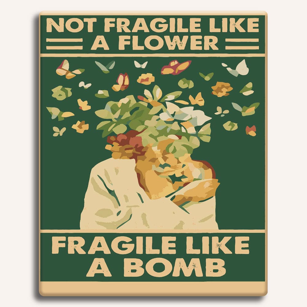 Fragile Like A Bomb - Paint By Numbers Kit (ONLINE ORDER ONLY)