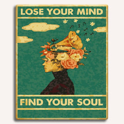 Lose Your Mind, Find Your Soul - Paint By Numbers Kit (ONLINE ORDER ONLY)