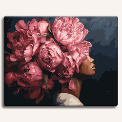 Pink Peonies - Paint By Numbers Kit (ONLINE ORDER ONLY)