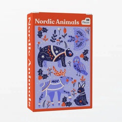 Nordic Animals 99 Piece Mini Jigsaw Puzzle Puzzledly (ONLINE ORDER ONLY)