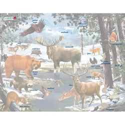 Nordic Forest Animals 54 Piece Tray Jigsaw Puzzle Larsen (ONLINE ORDER ONLY)