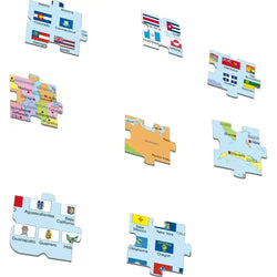 North America Map 70 Piece Tray Jigsaw Puzzle Larsen (ONLINE ORDER ONLY)