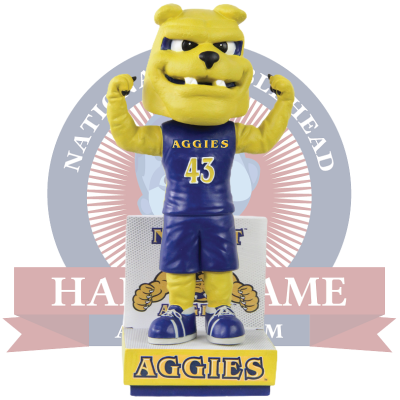 Aggie the Bulldog North Carolina A&T Aggies Mascot Bobblehead (ONLINE ORDER ONLY)