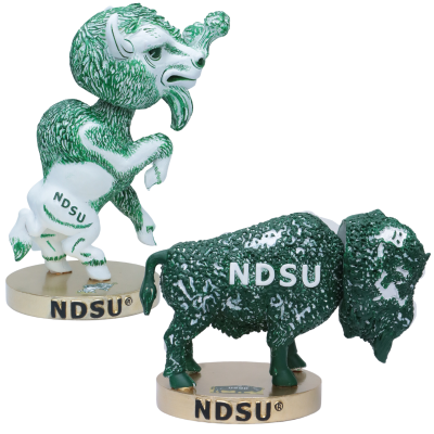 North Dakota State Bison Vintage Bobbleheads (ONLINE ORDER ONLY)