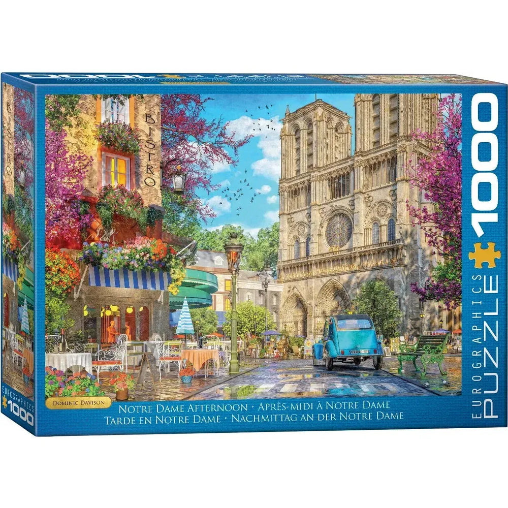 Notre Dame Afternoon 1000 Piece Jigsaw Puzzle Eurographics (ONLINE ORDER ONLY)