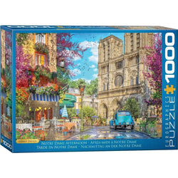 Notre Dame Afternoon 1000 Piece Jigsaw Puzzle Eurographics (ONLINE ORDER ONLY)