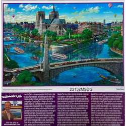 Notre Dame by Alexander Chen 500 Piece Jigsaw Puzzle Sure Lox