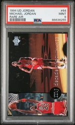 1994 UPPER DECK MJ RARE AIR MICHAEL JORDAN RARE AIR #64 - PSA 9 (Online Order Only)
