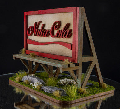 28mm Nuka Cola Billboard - 28MMDF167-2 (Online Order Only)