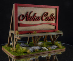 28mm Nuka Cola Billboard - 28MMDF167-2 (Online Order Only)