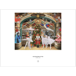 Nutcracker Kitties by Carol Lew 1000 Piece Jigsaw Puzzle Pomegranate (ONLINE ORDER ONLY)