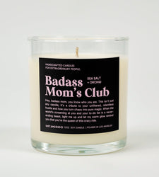 Badass Moms Club Glass Candle (ONLINE ORDER ONLY)
