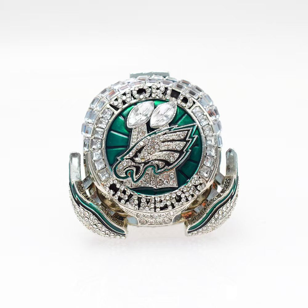 Philadelphia Eagles Super Bowl LIX Rings #1 Hurts MVP Edition with Wings Pop Out