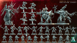 3D Printed Archvillain Games Panic Engine Orbita Hellscape Oblivion Court 28 32mm D&D (Online Only)