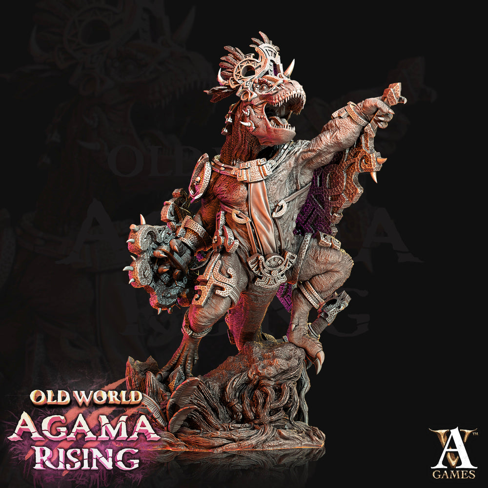 3D Printed Archvillain Games Blessed Claws of Ziskal Old World Agama Rising 28 32mm D&D (Online Only)