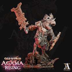 3D Printed Archvillain Games Blessed Claws of Ziskal Old World Agama Rising 28 32mm D&D (Online Only)