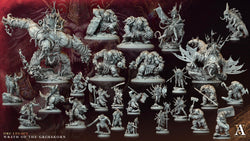 3D Printed Archvillain Games Kor'garal Varrak Orc Legacy Wrath of the Grimskorn 28 32mm D&D (Online Only)