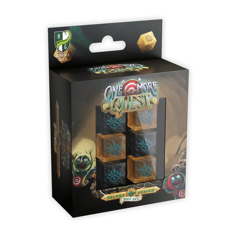 One More Quest: Deluxe Eyecon Dice Set (ONLINE ORDER ONLY)