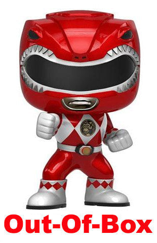 Out-Of-Box Red Ranger (Metallic, Action Pose, Power Rangers) 406 - Hot Topic Exclusive (Online Order Only)